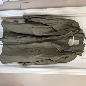 Olive Green Utility Jacket